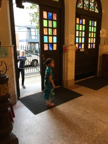 This is my life with Alzheimer_s now - Heiya a little girl at the synagogue for musical Shabbat