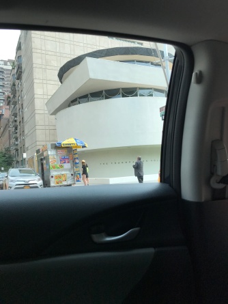 Now and Then - on the way to the Neue Gallerie (the Guggenheim Museum)